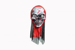 Bloody Skull Masker met capuchon / One-size