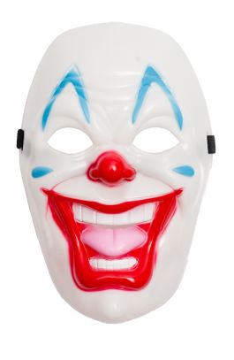 Clown Masker Pastic 2 / One-size