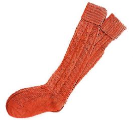 Knee socks orange