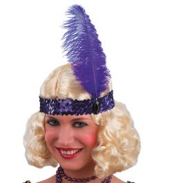 Purple Charleston Headpiece