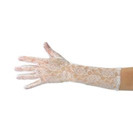 White lace gloves in pb