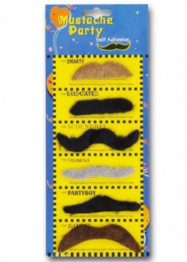 Mustaches assorted.