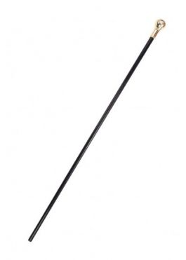 Walking stick w/golden handle