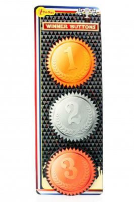 Medals on card (3pieces) / 3XL