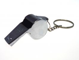 Metal Referee whistle (12 pcs on card)