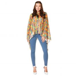 Tye Dye poncho / One Size