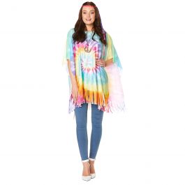 70'S Hippie Poncho / One Size