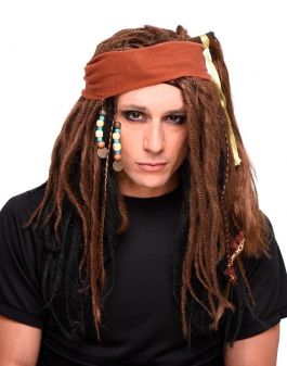 Piraten Pruik & Bandana