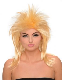 Blonde Rock Pruik