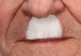 german mustache white (001-MD)