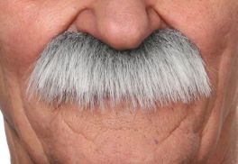 mustache Mustafa grey