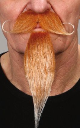 Beard & Mustache Victor Red