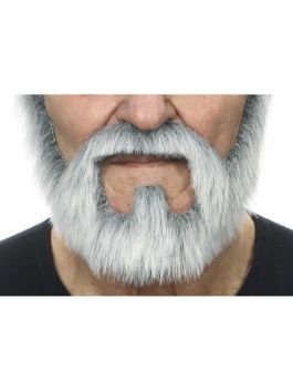 Mustache with Beard Jelle Grey