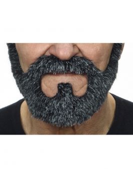 Mustache with Beard Jelle Dark Grey