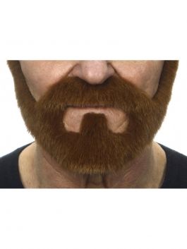 Mustache with Beard Jelle Red