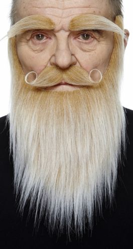 Beard Santa blonde
