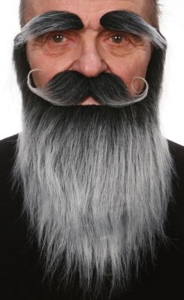 beardset Santa grey