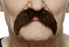 Mustache Wally Dark brown