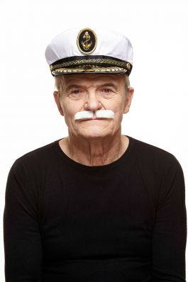 Mustache Dean White