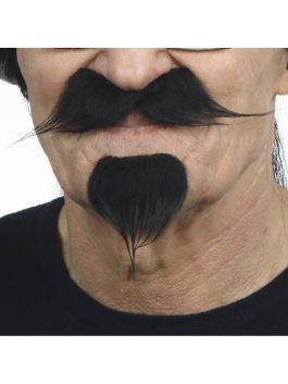 Mustache with Beard Bryan Black