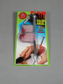 Killer nail on card