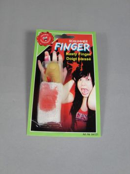 Horrible finger on card