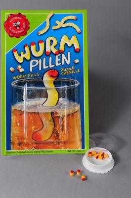 Worm pills (10 pieces) on card