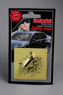 Bullet hole + bullet