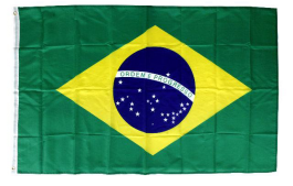 Vlag Brazilie / 3XL