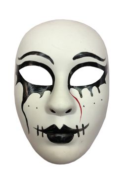 Masker Pierrot PVC / One-size