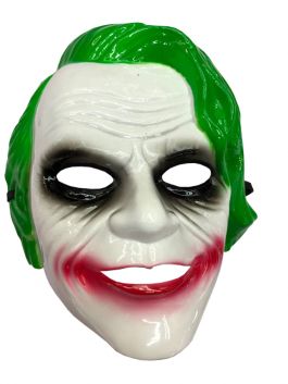 Joker Masker Groen pvc / One-size