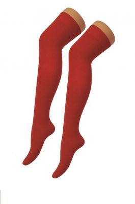 Kousen rood / One-size