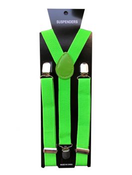 Bretels Neon groen / One-size