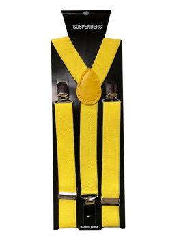 Bretels Geel / One-size