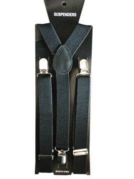 Bretels zwart / One-size
