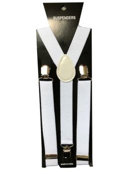 Bretels wit / One-size