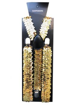 Bretels paillet Goud / One-size