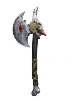 Bijl met Schedel, 60 cm, Quality Foam / One-size