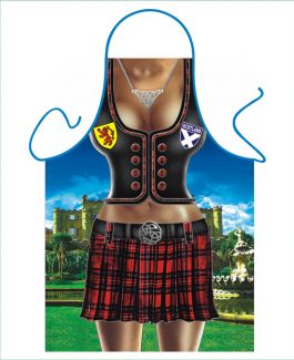 Fun Schort - Schotse Dame / One-size
