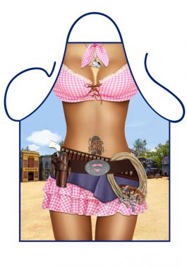 Fun Schort - Cow Girl / One-size