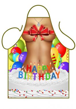 Fun Schort - Happy Birthday Girl / One-size