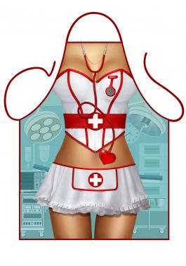Fun Schort - Sexy Verpleegster / One-size