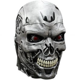 Volledig Hoofdmasker - Terminator: Endoskull Deluxe / One-size