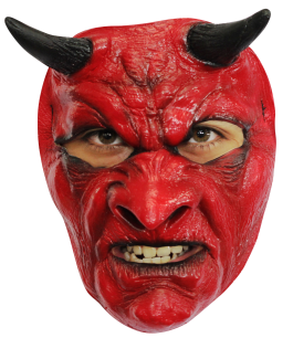 Gezichtsmasker - Evil Devil / One-size