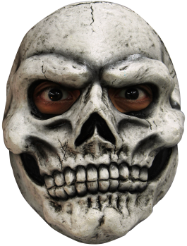 Gezichtsmasker - Skull White
