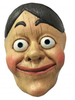 Gezichtsmasker - Wood Puppet / One-size