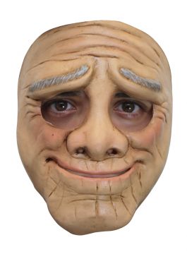 Gezichtsmasker - Funny Old Man / One-size