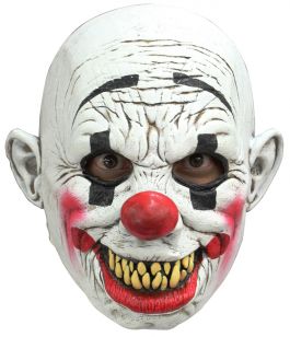 Volledig Hoofdmasker - Grinning Clown / One-size
