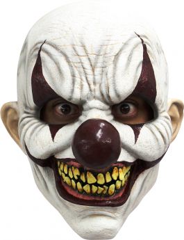 Volledig Hoofdmasker - Chomp Clown / One-size