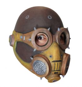 Volledig Hoofdmasker - Steampunk Gas Mask / One-size